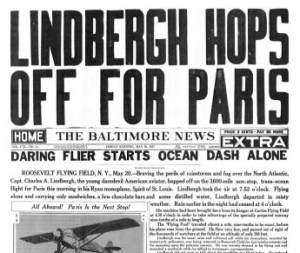the-baltimore-news-may-20-1927-lindbergh-hops-off-for-paris-e1363634611720